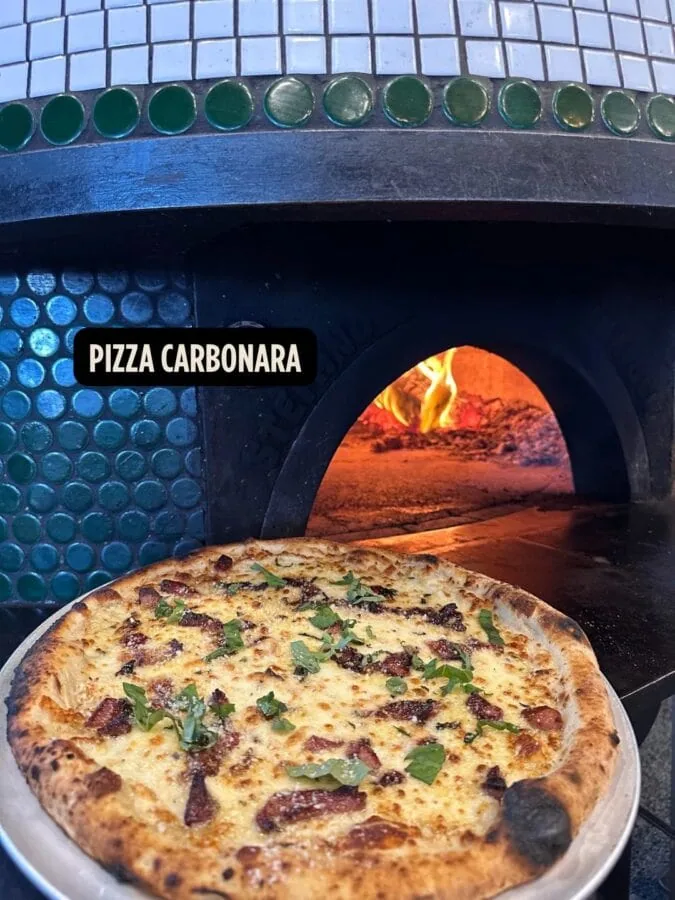 Pizza Carbonara