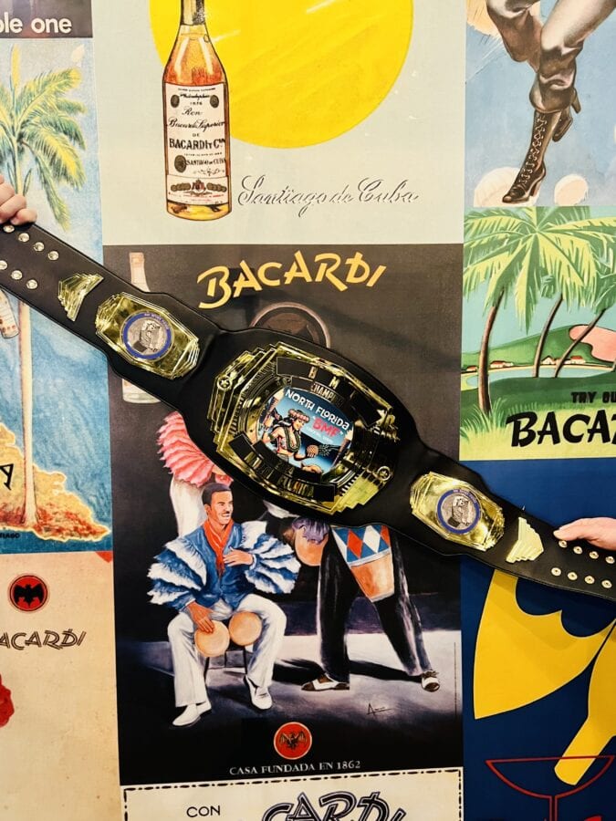 North Florida Cocktail competition BMF Belt