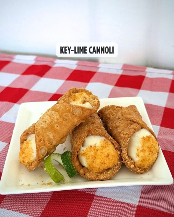 KEY LIME CANNOLI