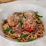 Linguine and Meatballs