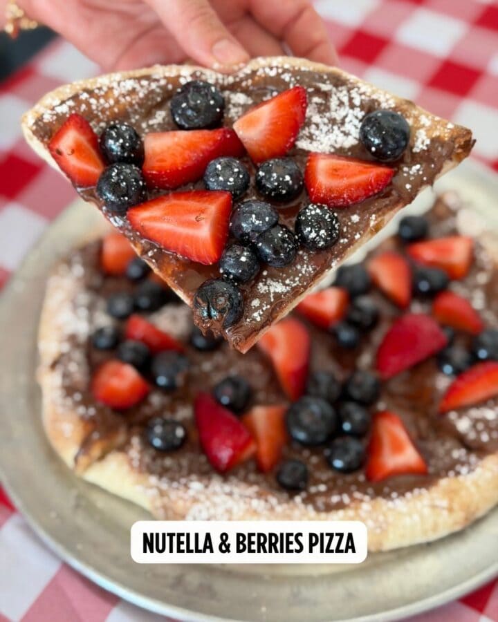 NUTELLA PIZZA