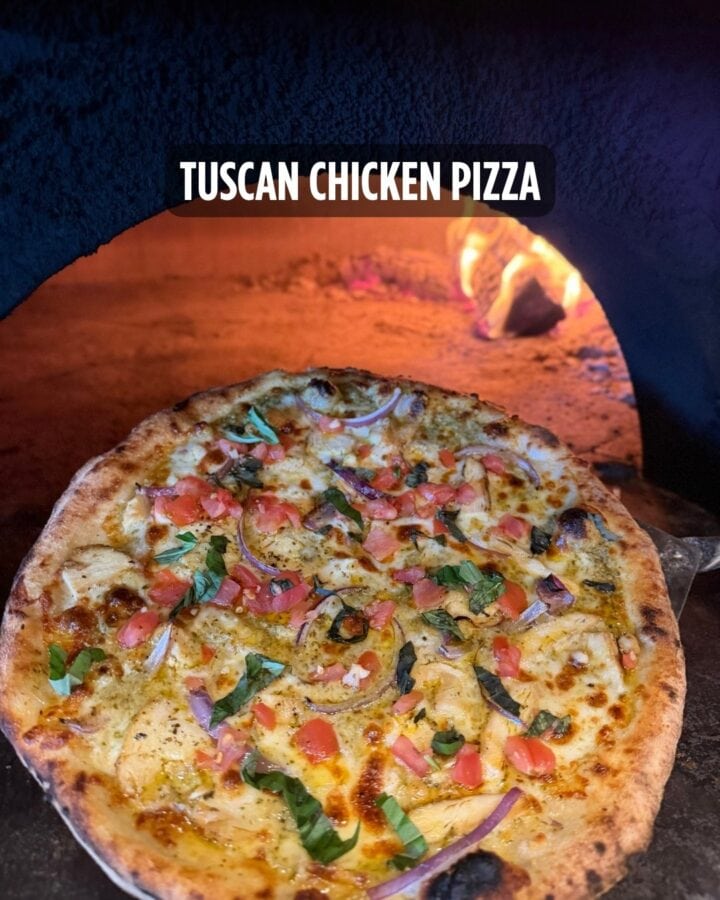 TUSCAN CHICKEN PIZZA