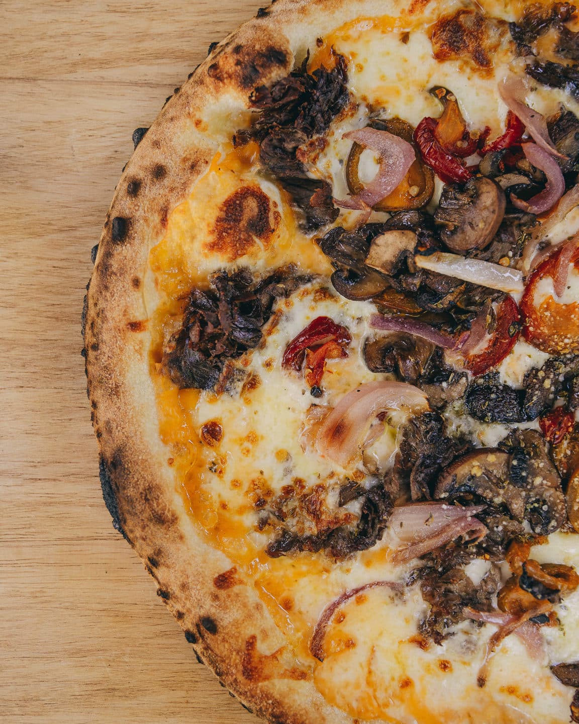 View Our Gallery of Wood Fired Pizza, Wings, and More V Pizza