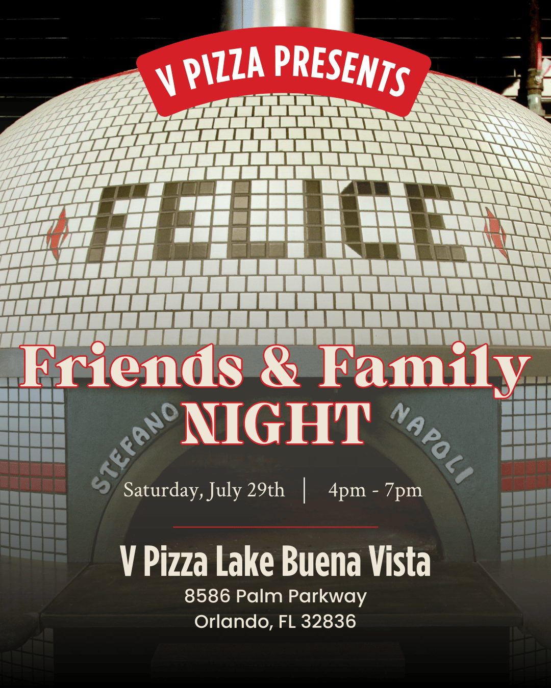 Lake Buena Vista Soon) V Pizza Locations