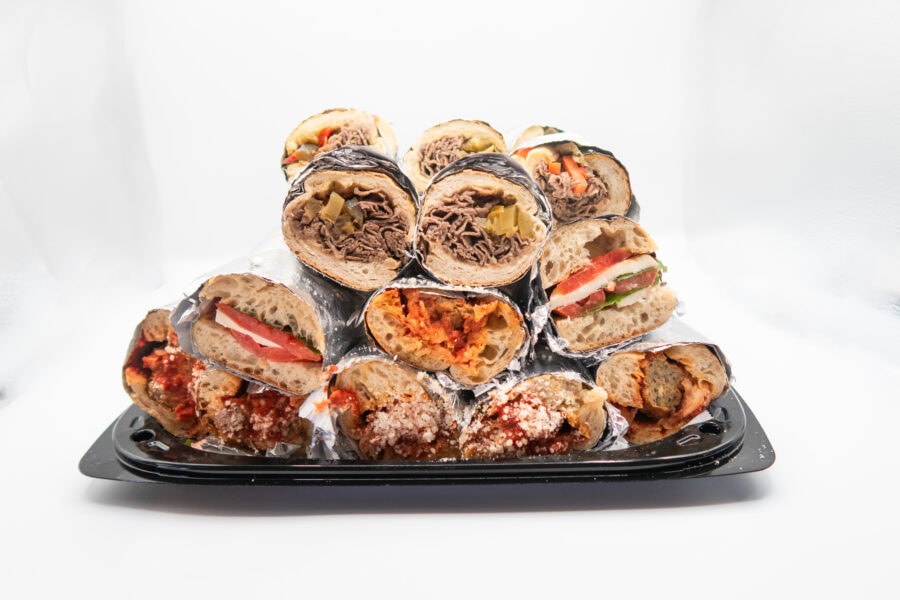 Express catering sandwich platter