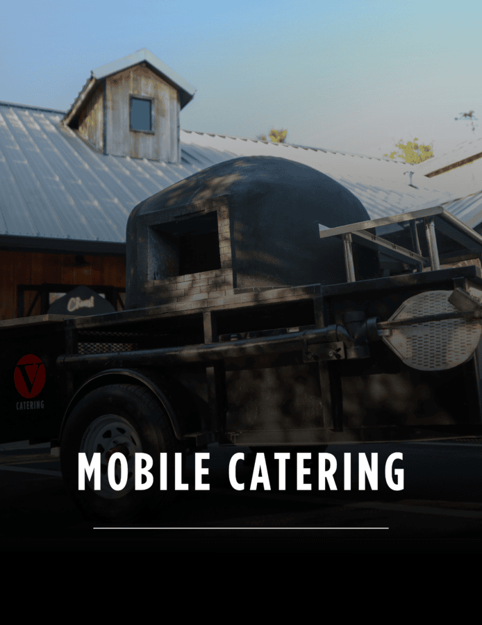 V Pizza Catering Page Cover Image