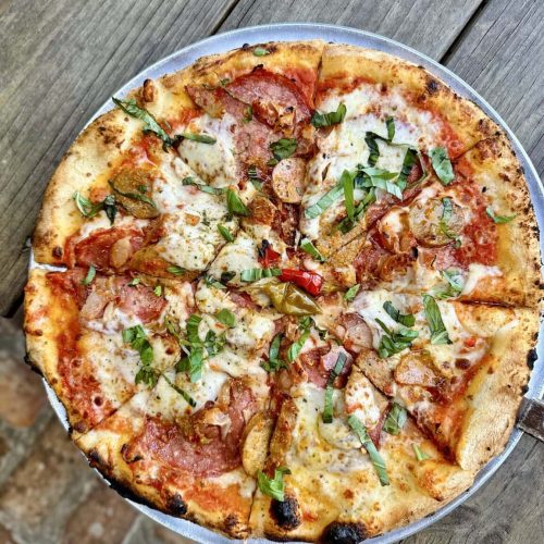 Spicy Calabrian Trio Pizza