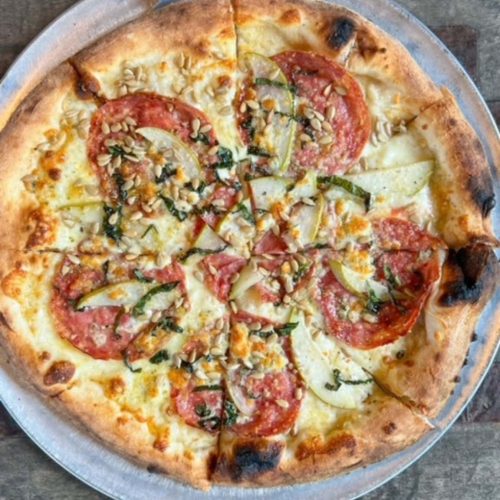 Pear Gorgonzola Pizza 2