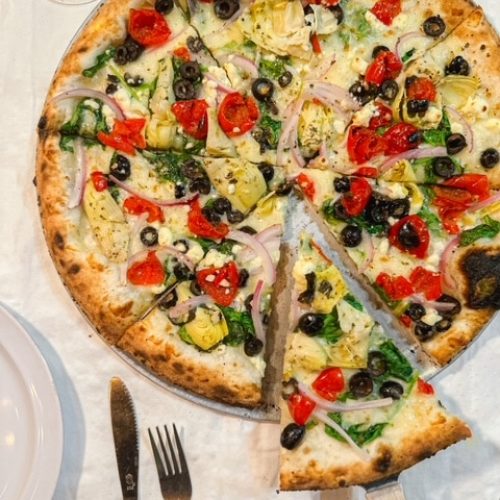 mediterranean pizza