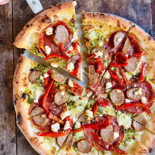 Pistachio Pesto Pizza